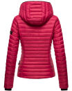 Navahoo Kimuk Damen Steppjacke B348 Fuchsia Größe S - Gr. 36