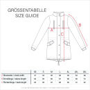 Navahoo warme Damen Winter Jacke mit Teddyfell B399 Taupe Grey Größe XXL - Gr. 44