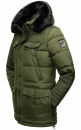 Navahoo Luaan Herren Winterjacke Parka mit Kapuze B849 Olive-Gr.L
