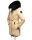 Navahoo Luluna Princess warme Damen Winter Jacke mit Kunstfell B818 Beige-Gr.XXL