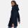 Marikoo Maikoo Damen Mantel mit Kapuze Trenchcoat Jacke B819 Dark Navy Größe L - Gr. 40