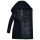 Marikoo Maikoo Damen Mantel mit Kapuze Trenchcoat Jacke B819 Dark Navy Größe L - Gr. 40