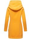 Marikoo Maikoo Damen Mantel mit Kapuze Trenchcoat Jacke B819 Gelb Größe S - Gr. 36