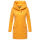 Marikoo Maikoo Damen Mantel mit Kapuze Trenchcoat Jacke B819 Gelb Größe XL - Gr. 42