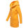 Marikoo Maikoo Damen Mantel mit Kapuze Trenchcoat Jacke B819 Gelb Größe XL - Gr. 42
