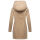 Marikoo Maikoo Damen Mantel mit Kapuze Trenchcoat Jacke B819 Taupe Melange Größe M - Gr. 38