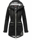 Marikoo Ulissaa Damen Softshell Jacke B875 Schwarz...