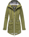 Marikoo Ulissaa Damen Softshell Jacke B875 Olive Größe XS - Gr. 34