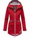 Marikoo Ulissaa Damen Softshell Jacke B875 Rot Größe S - Gr. 36