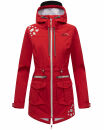 Marikoo Ulissaa Damen Softshell Jacke B875 Rot Größe S - Gr. 36