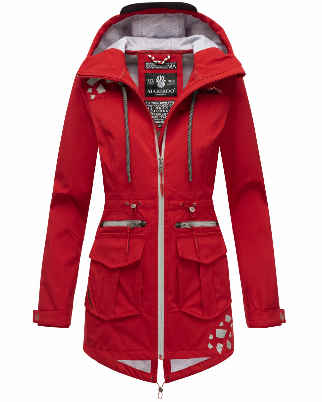 Marikoo Ulissaa Damen Softshell Jacke B875 Rot Größe M - Gr. 38 - Gol,  89,90 €