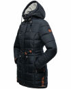 Navahoo Daliee Damen Winter Steppjacke B876 Navy Größe XL - Gr. 42