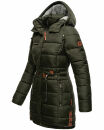 Navahoo Daliee Damen Winter Steppjacke B876 Olive Größe XS - Gr. 34