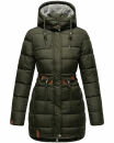 Navahoo Daliee Damen Winter Steppjacke B876 Olive Größe M - Gr. 38