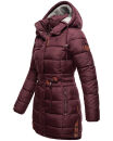 Navahoo Daliee Damen Winter Steppjacke B876 Weinrot Größe S - Gr. 36