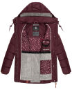 Navahoo Daliee Damen Winter Steppjacke B876 Weinrot Größe S - Gr. 36