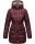 Navahoo Daliee Damen Winter Steppjacke B876 Weinrot Größe S - Gr. 36