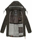 Navahoo Daliee Damen Winter Steppjacke B876 Anthrazit Größe S - Gr. 36