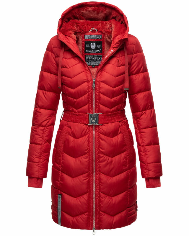 Navahoo Alpenveilchen Damen Winter Steppjacke B877 Rot Größe XL - Gr. 42