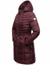 Navahoo Alpenveilchen Damen Winter Steppjacke B877 Weinrot Größe L - Gr. 40