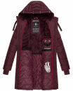 Navahoo Alpenveilchen Damen Winter Steppjacke B877 Weinrot Größe L - Gr. 40