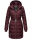 Navahoo Alpenveilchen Damen Winter Steppjacke B877 Weinrot Größe L - Gr. 40