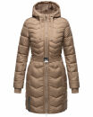 Navahoo Alpenveilchen Damen Winter Steppjacke B877 Taupe Größe XL - Gr. 42