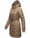 Navahoo Alpenveilchen Damen Winter Steppjacke B877 Taupe Größe XL - Gr. 42