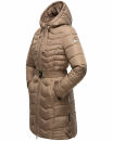 Navahoo Alpenveilchen Damen Winter Steppjacke B877 Taupe Größe XL - Gr. 42
