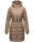 Navahoo Alpenveilchen Damen Winter Steppjacke B877 Taupe Größe XL - Gr. 42