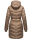 Navahoo Alpenveilchen Damen Winter Steppjacke B877 Taupe Größe XL - Gr. 42