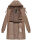 Navahoo Alpenveilchen Damen Winter Steppjacke B877 Taupe Größe XL - Gr. 42