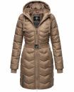 Navahoo Alpenveilchen Damen Winter Steppjacke B877 Taupe Größe XXL - Gr. 44