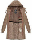 Navahoo Alpenveilchen Damen Winter Steppjacke B877 Taupe Größe XXL - Gr. 44
