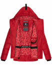 Navahoo Renesmee Damen Winter Steppjacke mit Kapuze B878 Rot-Gr.S