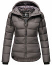 Navahoo Renesmee Damen Winter Steppjacke mit Kapuze B878...
