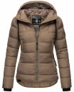 Navahoo Renesmee Damen Winter Steppjacke mit Kapuze B878...