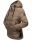 Navahoo Renesmee Damen Winter Steppjacke mit Kapuze B878 Taupe-Gr.S