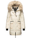 Marikoo Chaskaa Damen Kapuze Kunstfell Winter Jacke warm...