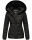 Marikoo Qesraa Damen Winterjacke B884 Schwarz Größe XS - Gr. 34