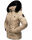 Marikoo Qesraa Damen Winterjacke B884 Taupe Größe XS - Gr. 34