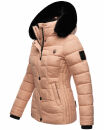 Marikoo Qesraa Damen Winterjacke B884 Rosa Größe XS - Gr. 34