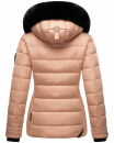 Marikoo Qesraa Damen Winterjacke B884 Rosa Größe XS - Gr. 34