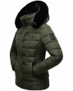 Marikoo Qesraa Damen Winterjacke B884 Olive Größe XS - Gr. 34