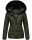 Marikoo Qesraa Damen Winterjacke B884 Olive Größe XS - Gr. 34