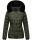 Marikoo Qesraa Damen Winterjacke B884 Olive Größe XS - Gr. 34