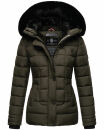 Marikoo Qesraa Damen Winterjacke B884 Anthrazit Größe XS - Gr. 34