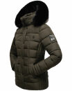 Marikoo Qesraa Damen Winterjacke B884 Anthrazit Größe XS - Gr. 34