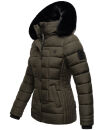 Marikoo Qesraa Damen Winterjacke B884 Anthrazit Größe L - Gr. 40