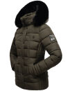 Marikoo Qesraa Damen Winterjacke B884 Anthrazit Größe L - Gr. 40